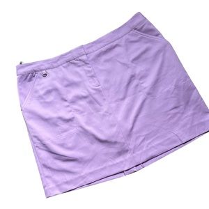 IZOD Golf Skort Lavender Women Size 16